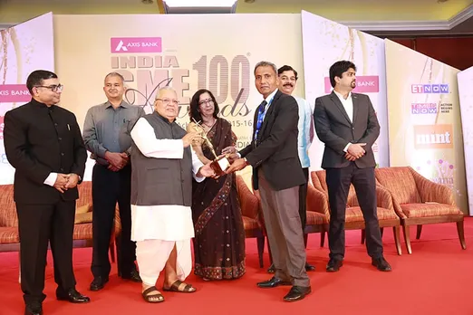 Matrix awarded the prestigious India SME100 Award