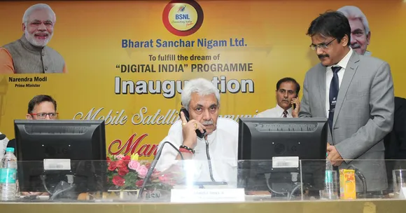 Manoj Sinha launches BSNL’s satellite phone service