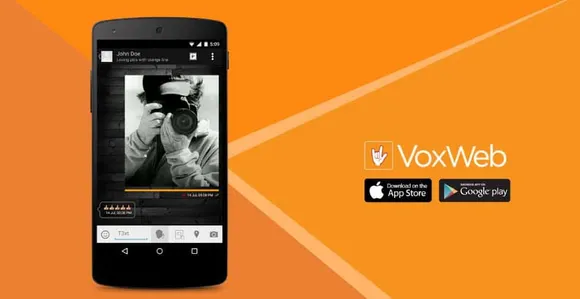 VoxWeb revamps app to make voice-augmented photo uploads more fun
