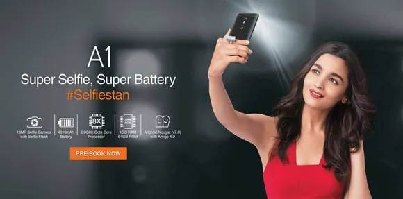 Updated Gionee A1 now enables panoramic selfies, HD selfie videos