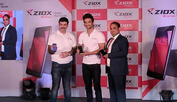 Ziox Mobiles announces Sushant Singh Rajput as Brand Ambassador along with Rs.300 crore investment
