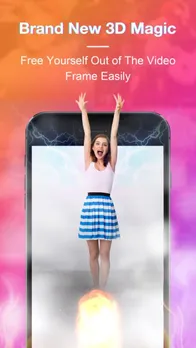 LIKE pioneers video editing app with Sci-Fi 3D magic effects