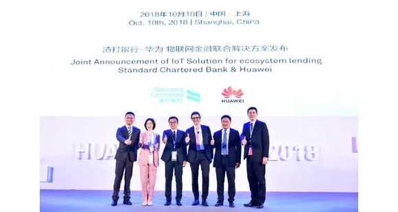 Standard Chartered and Huawei Partner to Develop Internet of Things Solution to Expand Ecosystem Lending