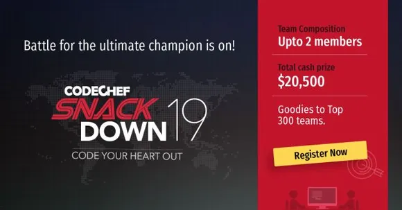 Coders sign up for SnackDown 2019; cash prizes worth $20,500 awaits at this programming championship