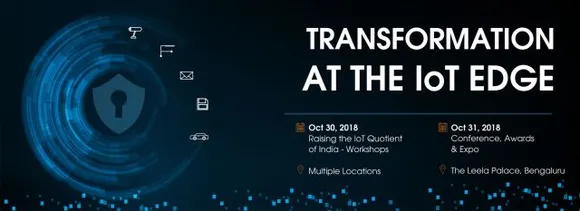 Bengaluru to stage for IoTNext 2018 on Oct 30th; aims to raising IoT Quotient of India