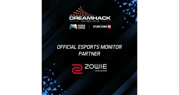 BenQ ZOWIE announces association with Dreamhack 2018 – Mumbai as the official eSports Monitor Partner