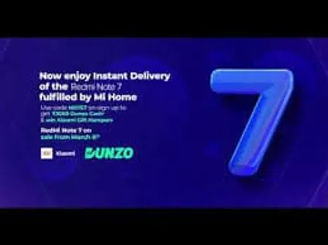 Redmi Note 7 to be available for instant delivery on Dunzo