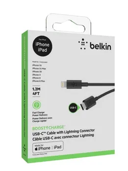 Belkin's BOOST↑CHARGE USB-C Cable with lightning connector is now available in India at Rs 2499