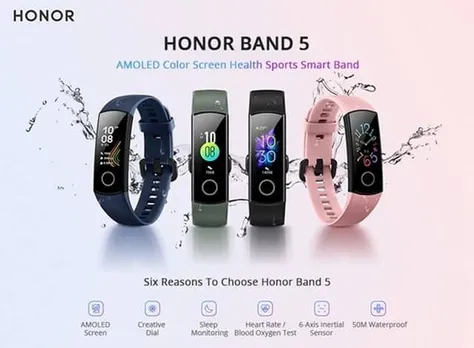 HONOR BAND 5 sells complete stock in five days of India launch