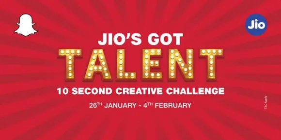 Jio, Snapchat launch India’s first 10-second creative challenge; entrants stand a chance to win a holiday at Thailand