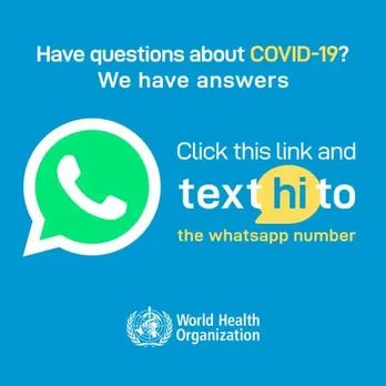 WHO Health Alert brings COVID-19 facts to billions via WhatsApp, Facebook