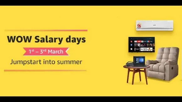 Amazon.in announced the latest edition of ‘WOW Salary Days’