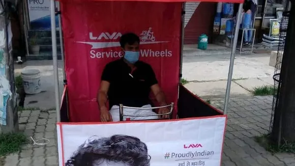 LAVA brings its service centre to you with ‘Service on Wheels’