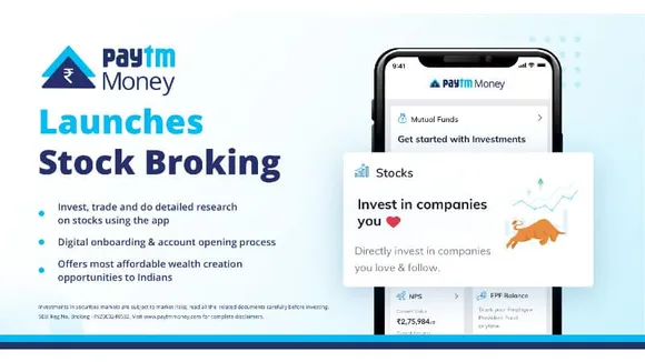 Paytm Money launches Stock Broking; app enables investment, research on stocks