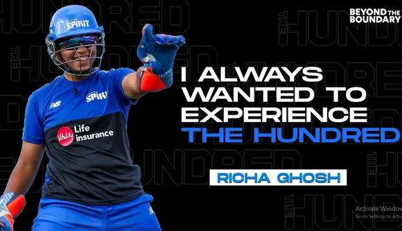 Always wanted to experience The Hundred: Richa Ghosh