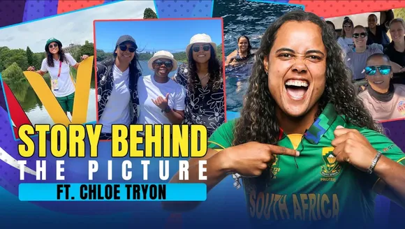 Mumbai Indians' all-rounder Chloe Tryon I Story behind the picture