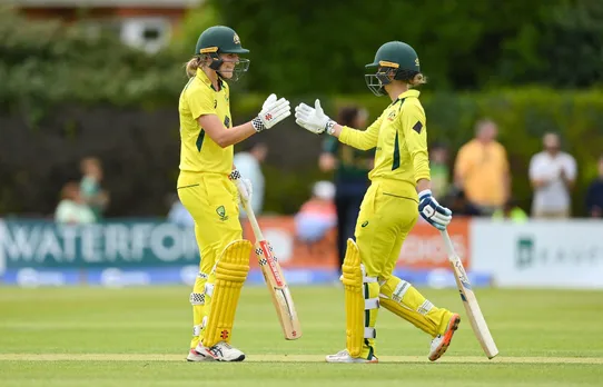 Twin hundreds for Litchfield, Sutherland help Australia to huge win