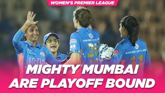 Mumbai are into the playoffs of the WPL | Match Wrap 12