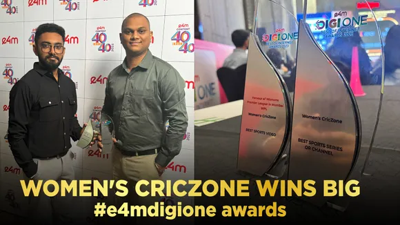Women's CricZone Wins Big at #e4mdigione Awards