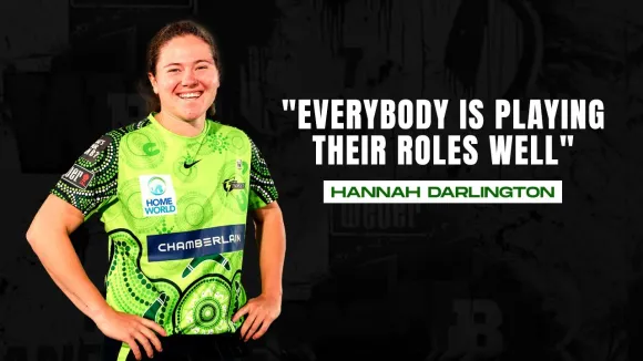 Everybody is playing their roles well: Hannah Darlington