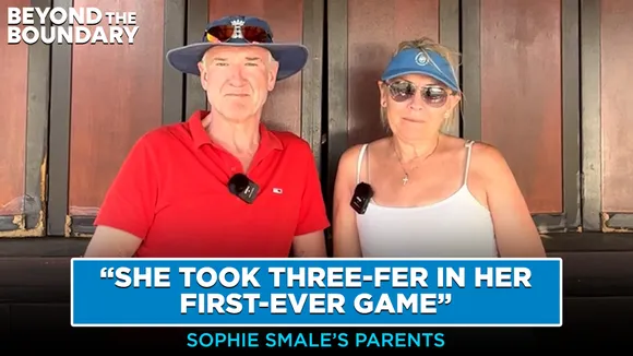 She took three-fer in her first-ever game: Sophie Smale’s Parents | Interview | U19 T20 World Cup
