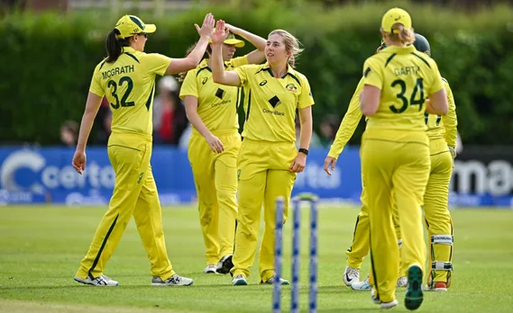 Ellyse Perry, bowlers help Australia to big win against Ireland