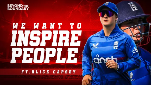 We want to inspire people: Alice Capsey | Interview | Ashes