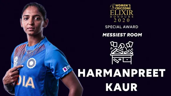 Elixir Honours - Harmanpreet Kaur & her special award