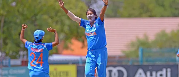 Goswami's three-fer, fifties from Punia, Rodrigues headline India's win in the first ODI