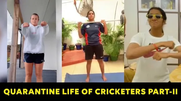 Quarantine Life of Cricketers ft. Jemimah Rodrigues, Alex Hartley, Veda Krishnamurthy and more