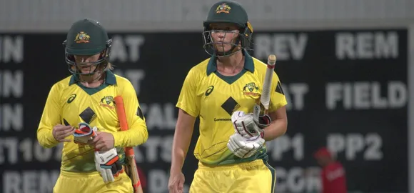 Lanning the Meg(a) star shoulders Australia's batting
