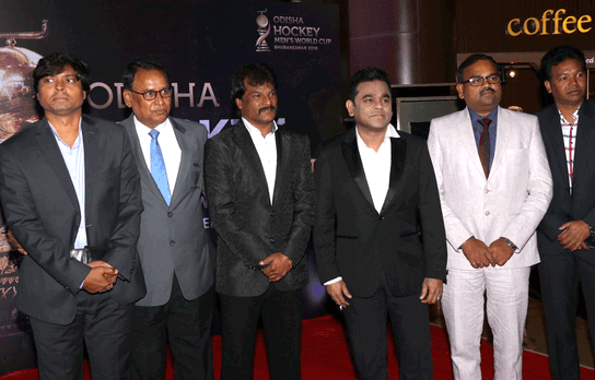 मुंबई में ए.आर रहमान ने लॉन्च किया ओडिशा हॉकी पुरुष विश्व कप एंथम