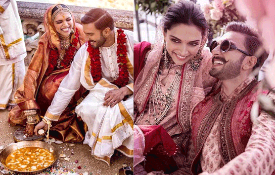 दीपवीर ने शेयर की अपनी शादी की सभी रस्मों की तस्वीरें, देखिए मेंहदी से लेकर आनंद कारज़ तक Inside Pics