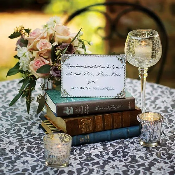 Literary wedding