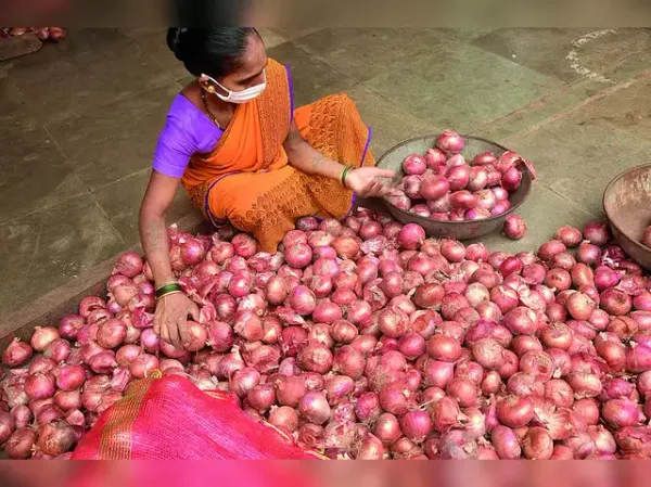 women in nashik onion farming