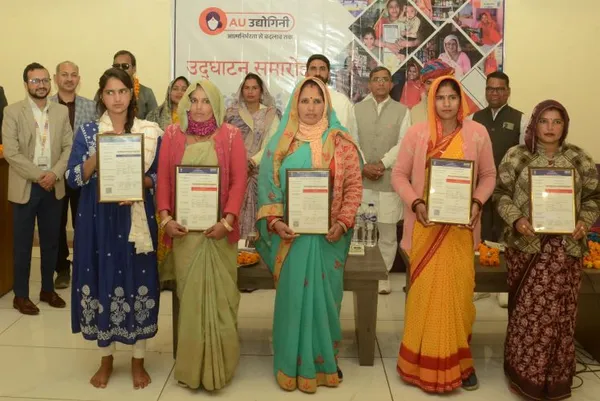 AU udyogini CSR rajasthan