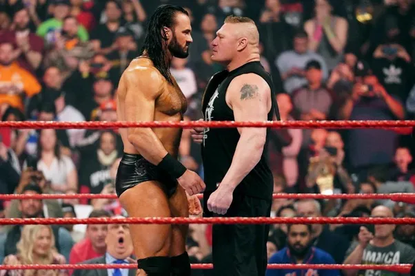 Brock Lesnar vs Drew McIntyre (Source: WWE)