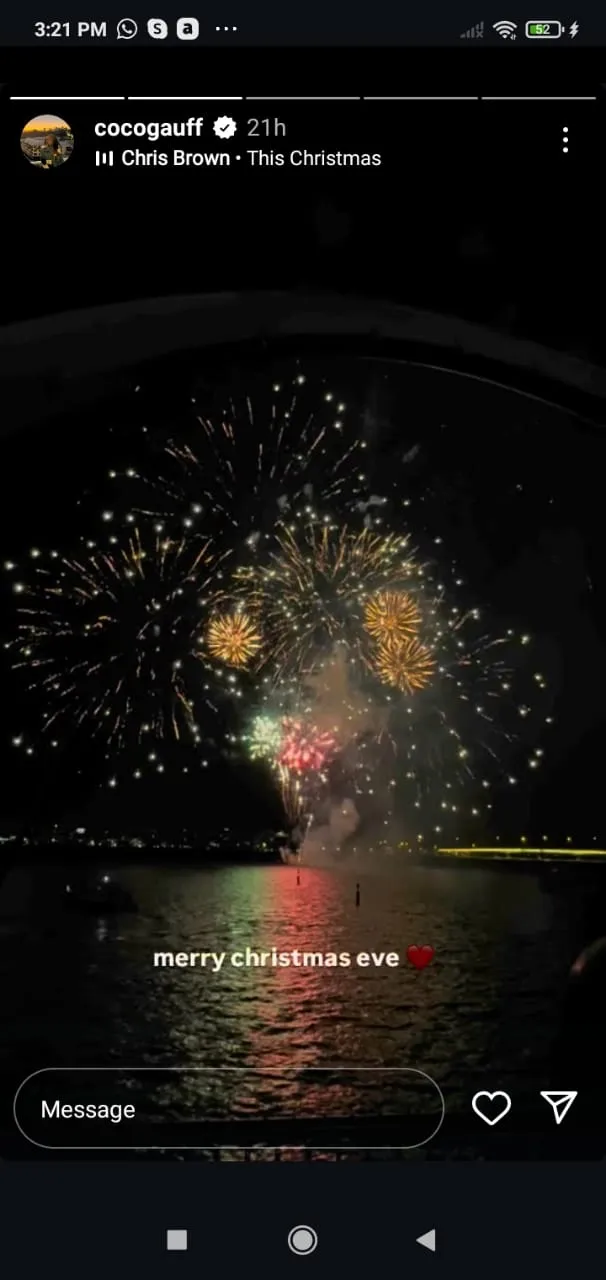 Tennis player Coco Gauff