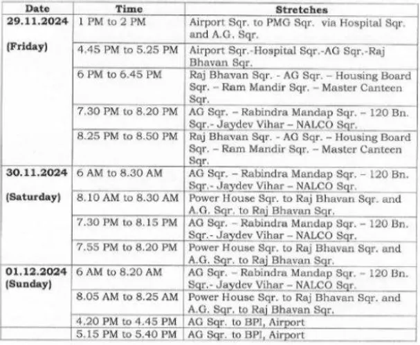 public movement restriction