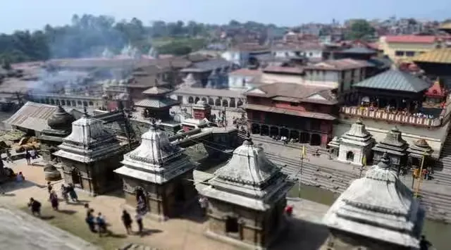 Pashupatinath temple in Nepal