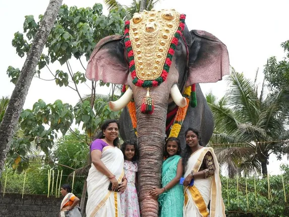 Robotic elephants rescue their real counterparts at temples in Kerala and Karnataka