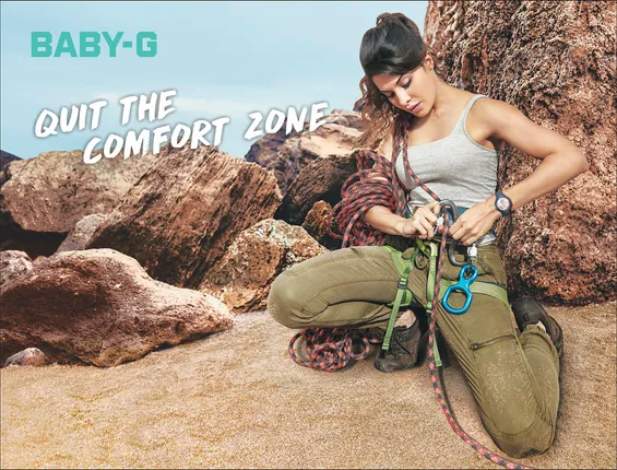 Casio India launches Baby G s new QuitTheComfortZone campaign with Jacqueline Fernandez