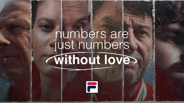 FILA celebrates its 50th anniversary with the campaign Numbers are Just Numbers without Love