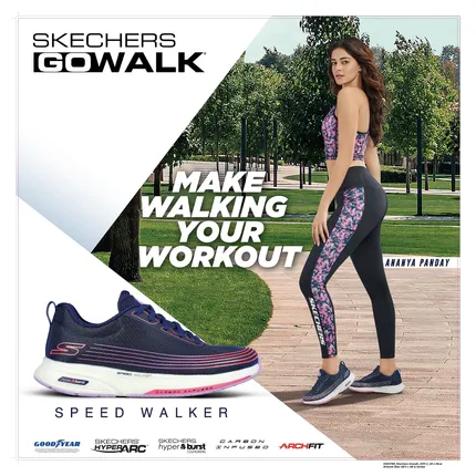 Skechers launches its campaign for its new collection ft. Ananya Panday