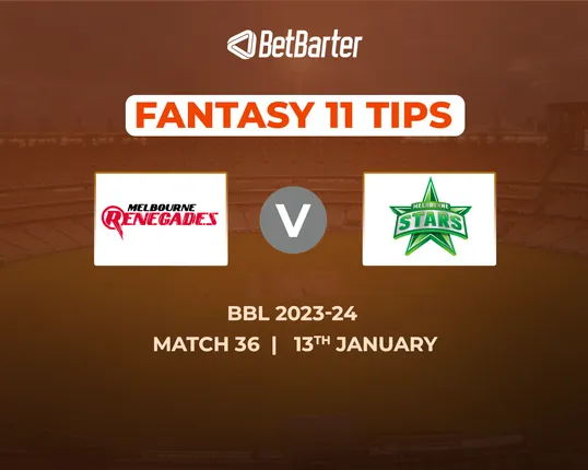 STA vs REN Dream11 Prediction, Fantasy Stats, Venue Report, Recent  Performances, Probable XIs, Head To Head, Toss Based Analysis, C/VC Choices  - Match 27