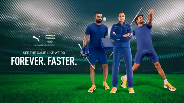 Puma India partners with Indian Olympic Association for outdoor campaign celebrating Olympic champions