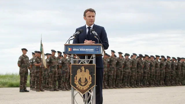Slovenia Declines Macron's Proposal for Troops in Ukraine, Asserts No  Deployment Plans