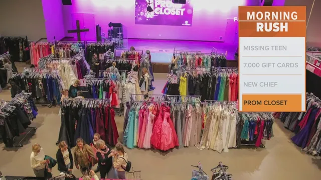 The prom sales girl