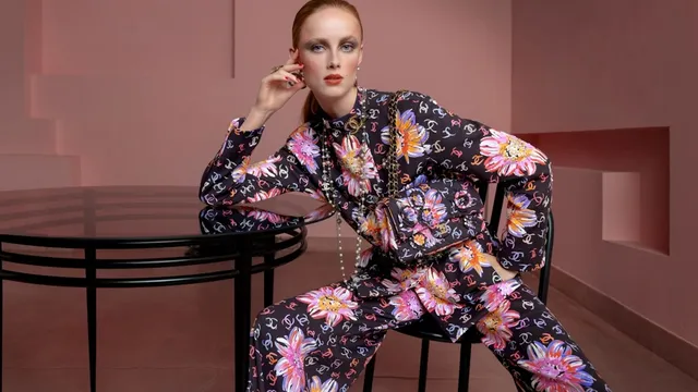 Chanel discount inspired pajamas