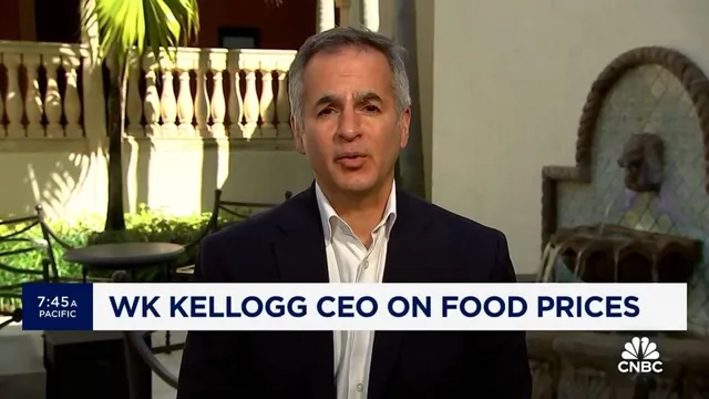 Kellogg's CEO touts 'cereal for dinner,' sparks backlash amid inflation